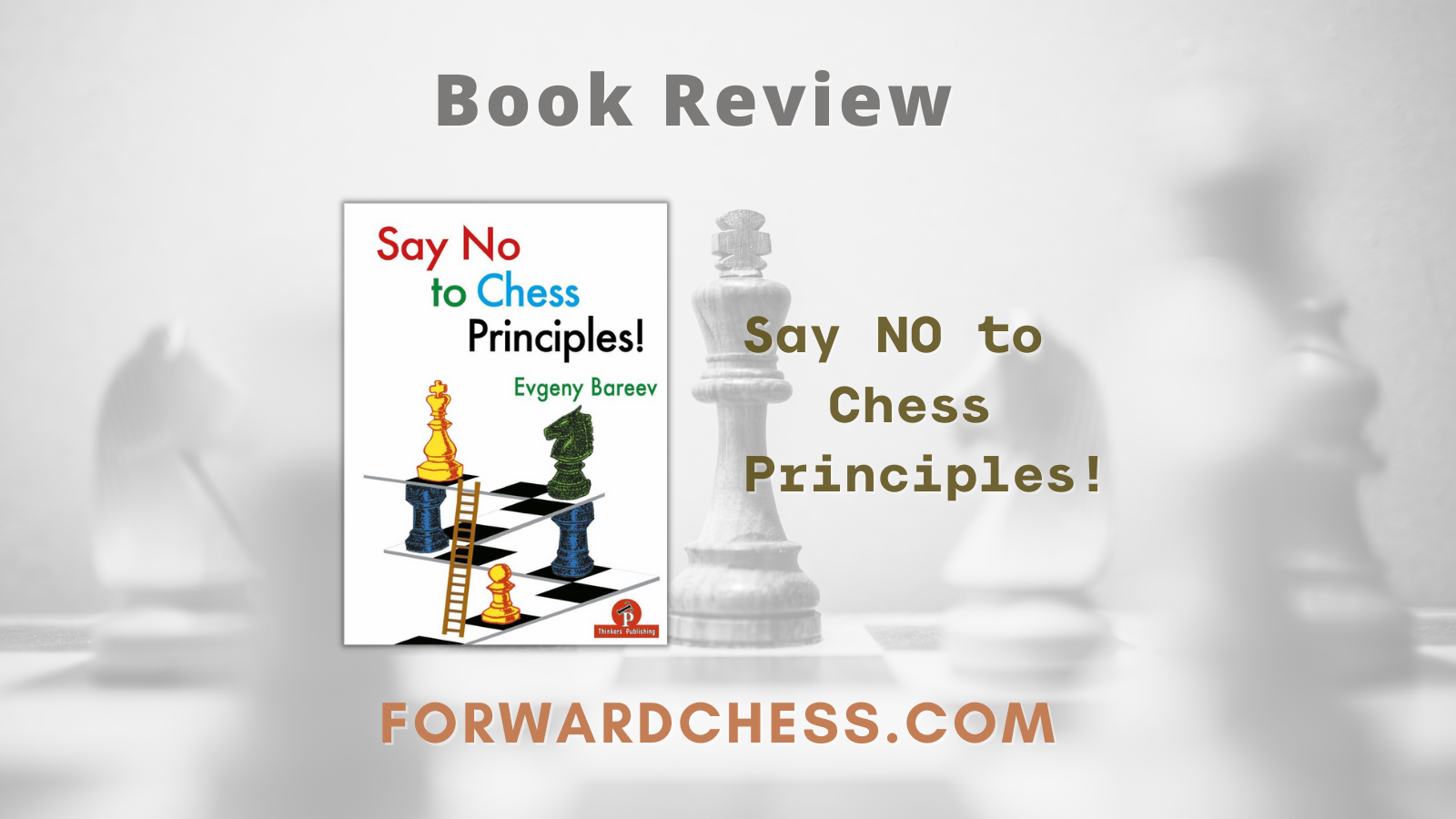 Book Review: Say No to Chess Principles - Forward Chess
