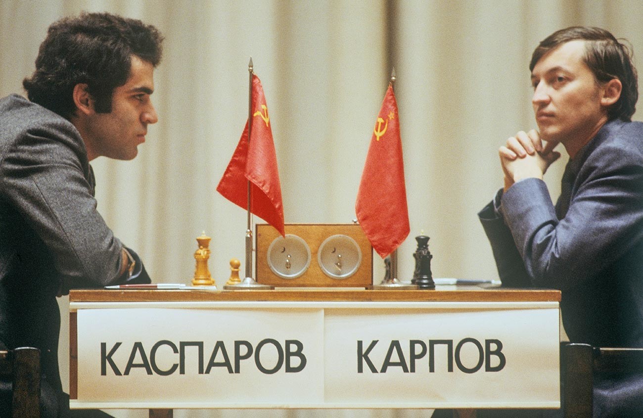Garry Kasparov vs Anatoly Karpov : An old Rivalry 
