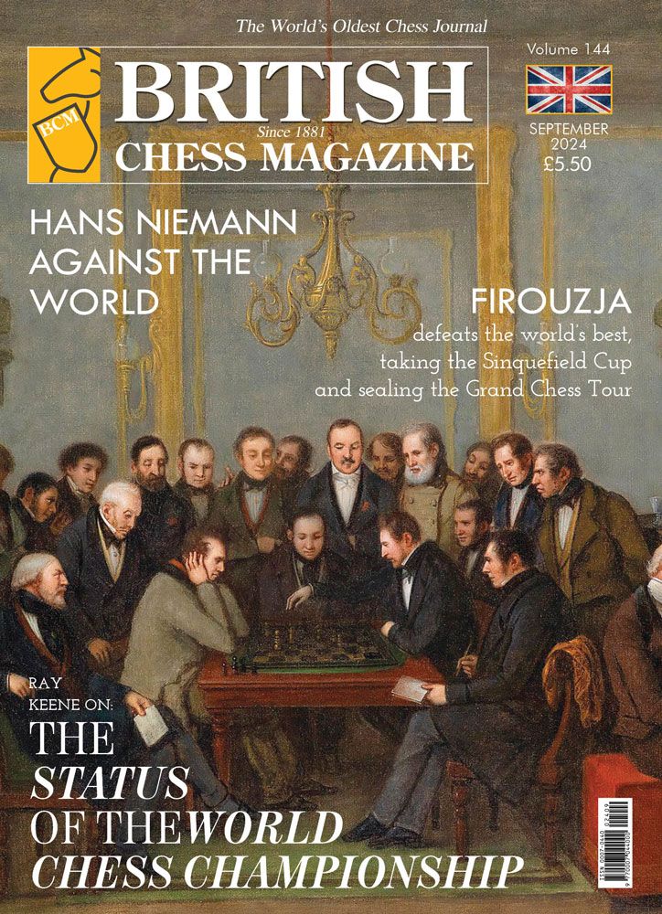 British Chess Magazine, 1-Year Subscription