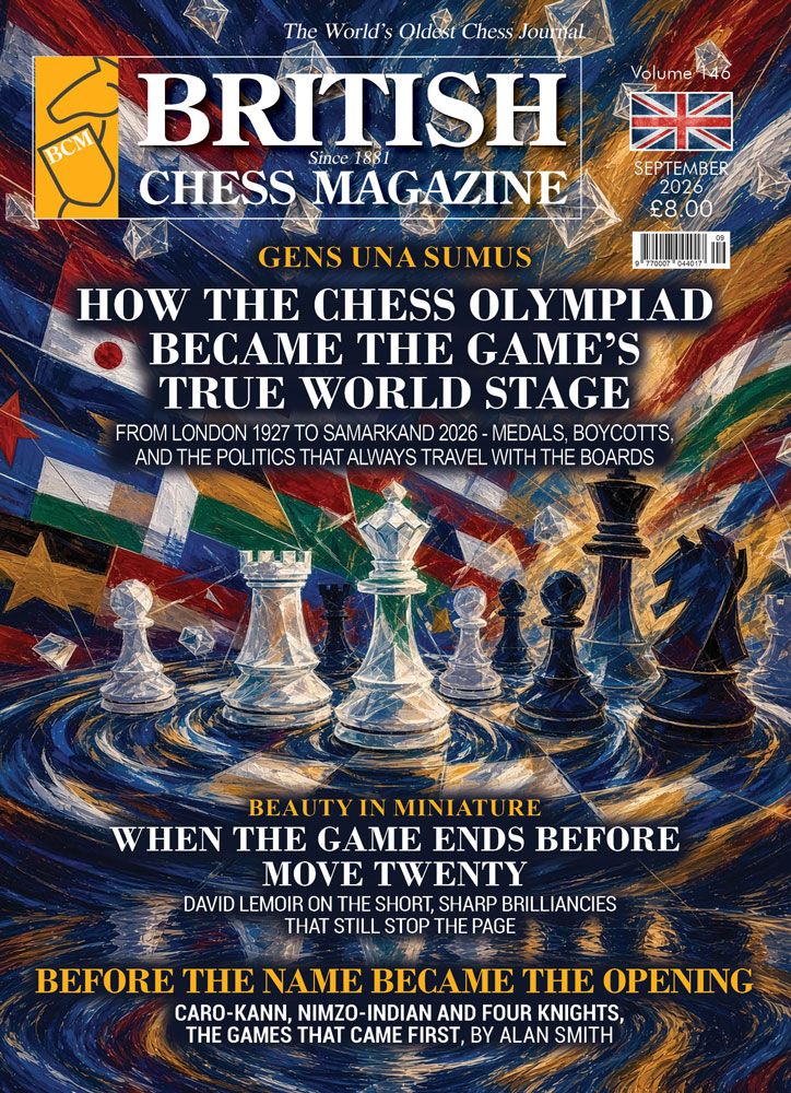 British Chess Magazine, 1-Year Subscription
