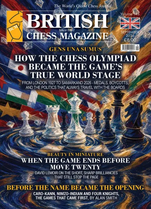 British Chess Magazine (September 2026)