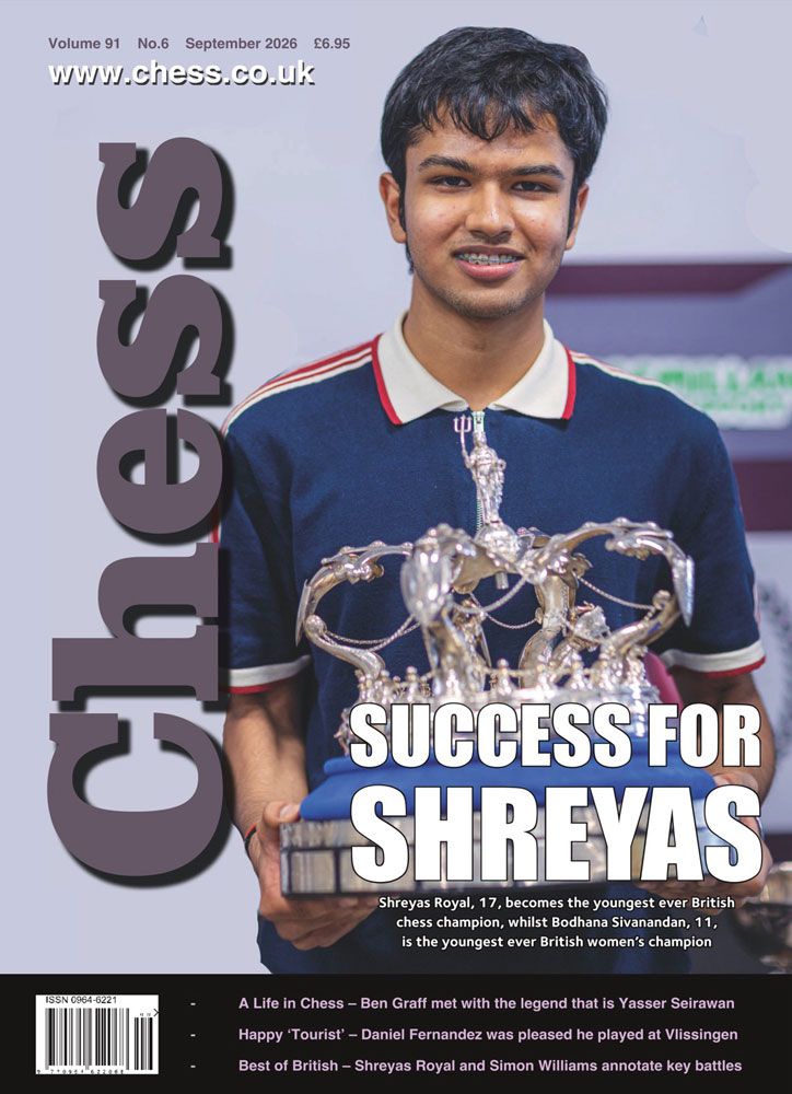 Chess Magazine (One Year Subscription)