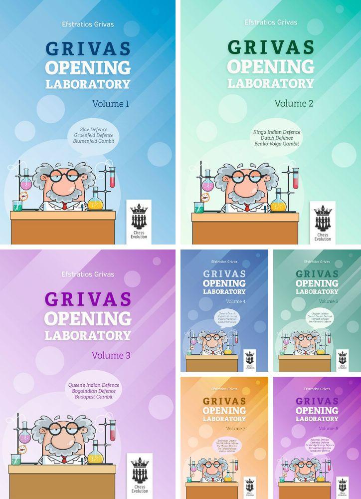 Opening Laboratory Volume 2 by GM Efstratios Grivas Chess Evolution 2020 NEU 