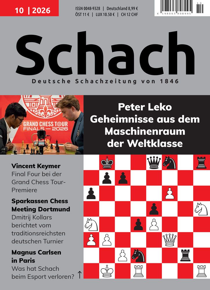 Zeitschrift Schach (Jahresabonnement)